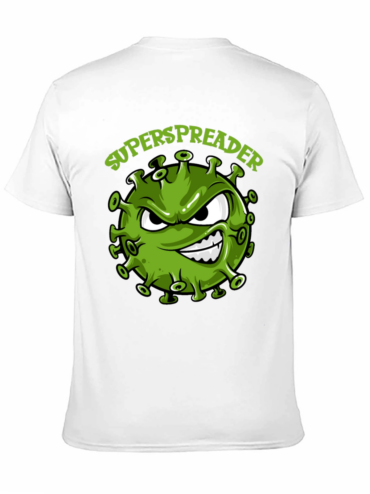 Superspreader Graphic Tee - Funny Virus Design T-Shirt