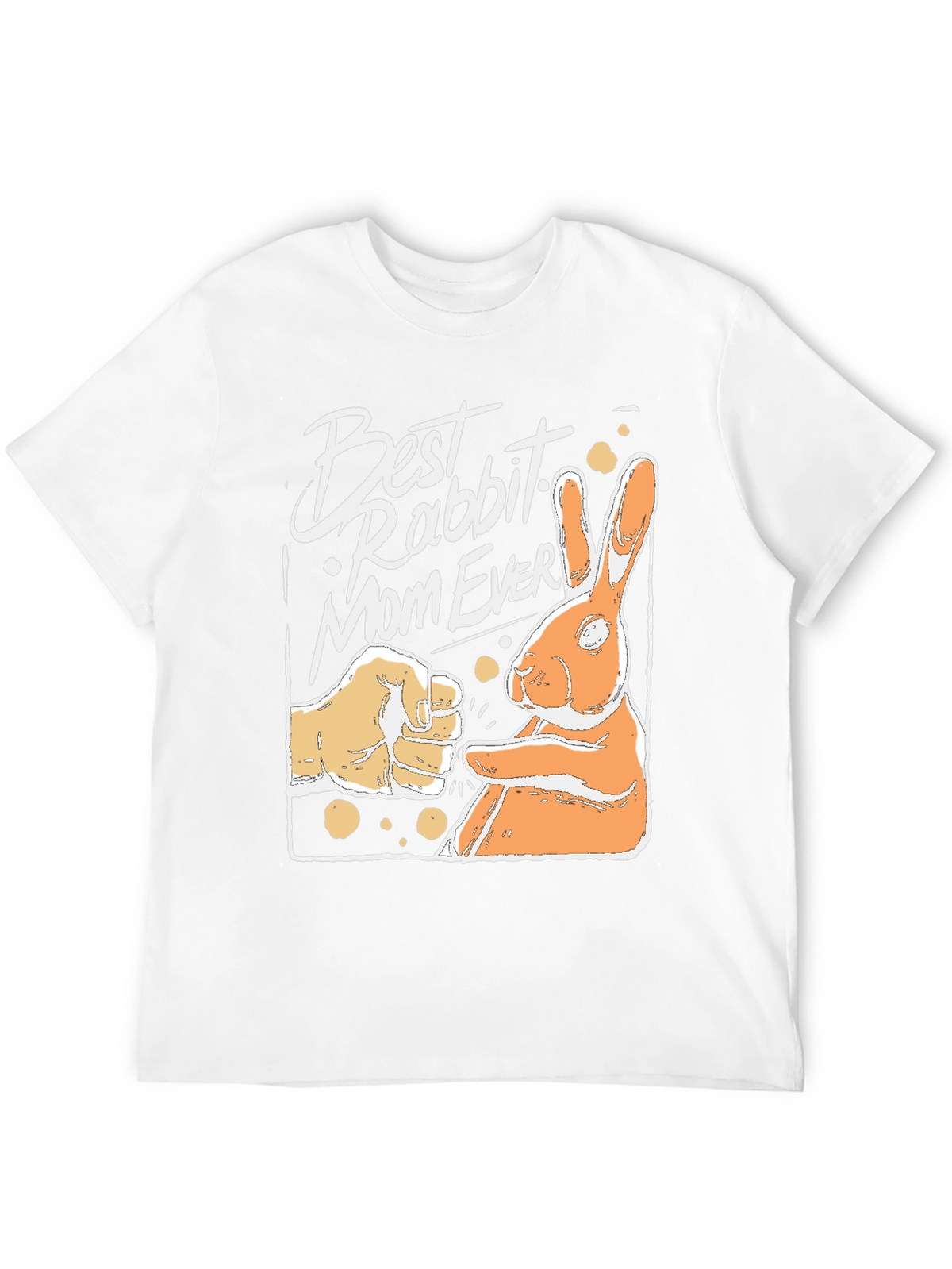 Best Rabbit Mom Ever Black T-Shirt