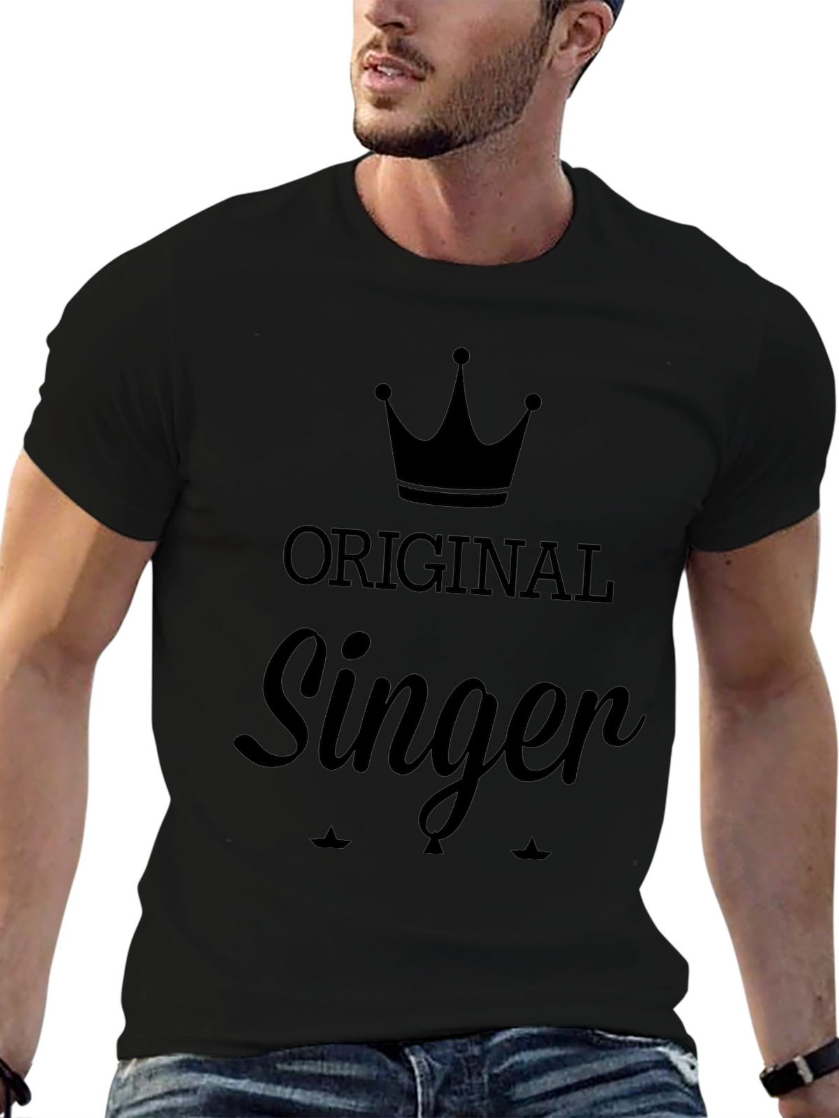 Original Singer Black T-Shirt