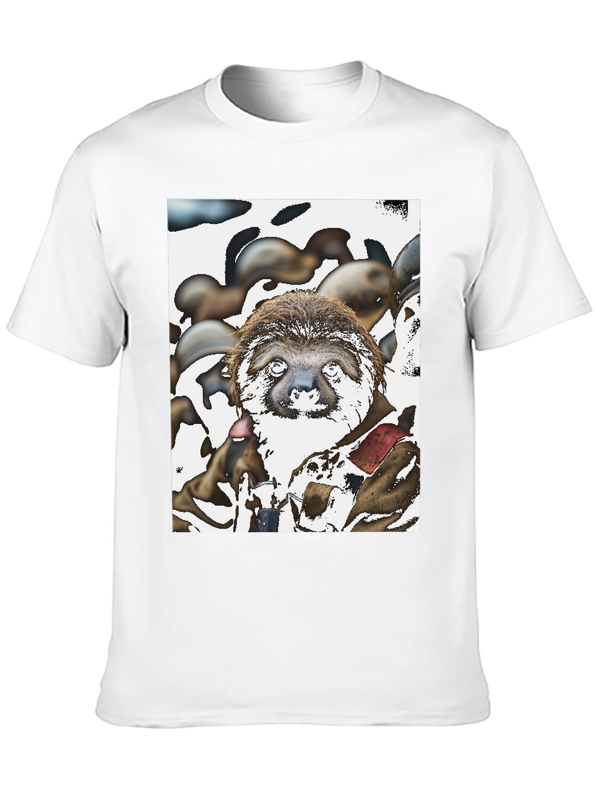 Sloth Graphic T-Shirt - Unique Art Tee