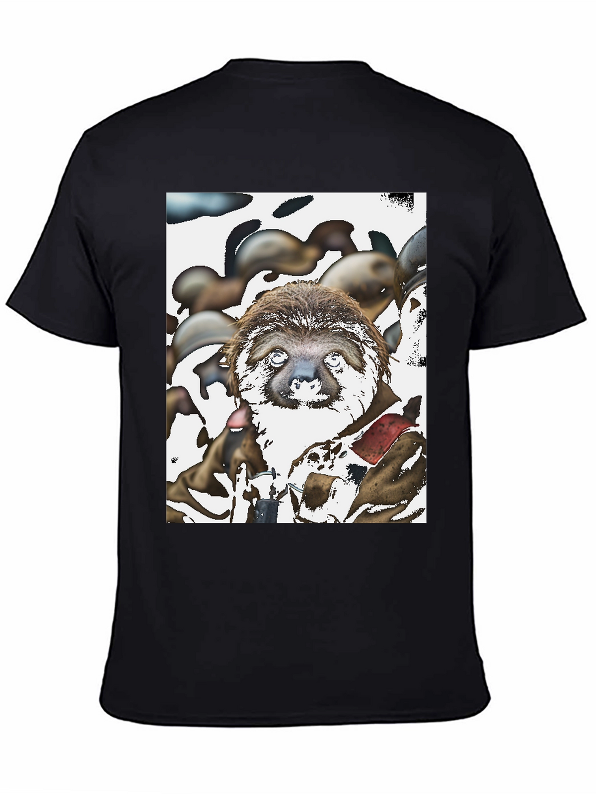 Sloth Graphic T-Shirt - Unique Art Tee
