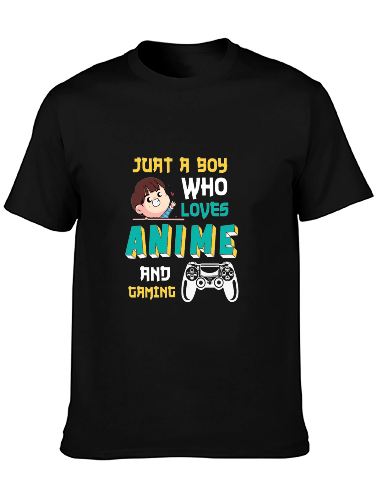 Anime & Gaming Boys Graphic Tee
