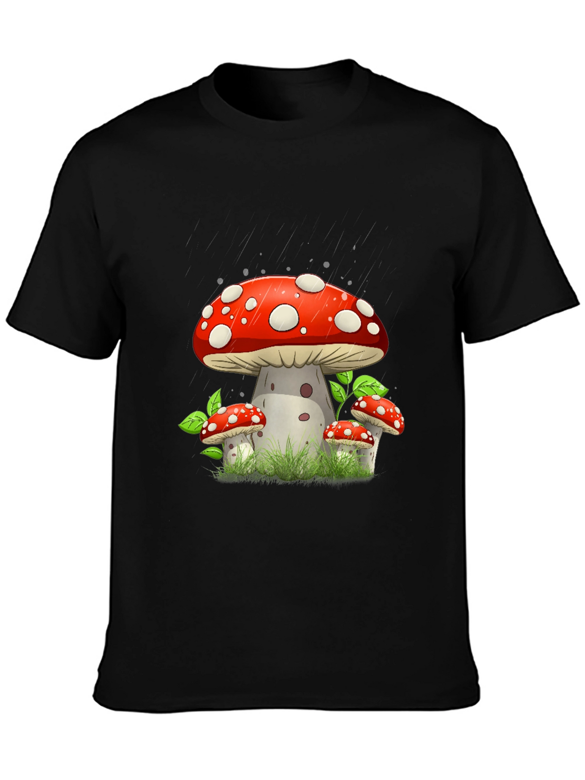 Mushroom Graphic Tee - Funky Style