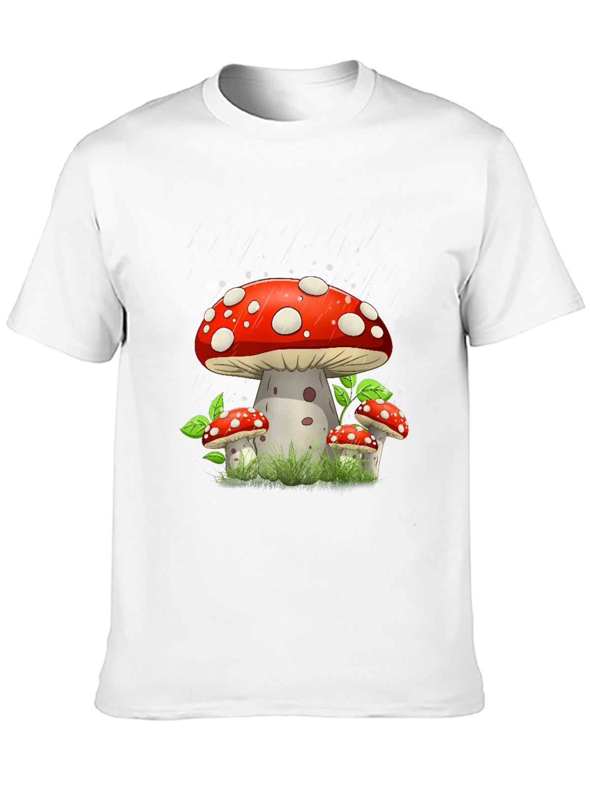 Mushroom Graphic Tee - Funky Style