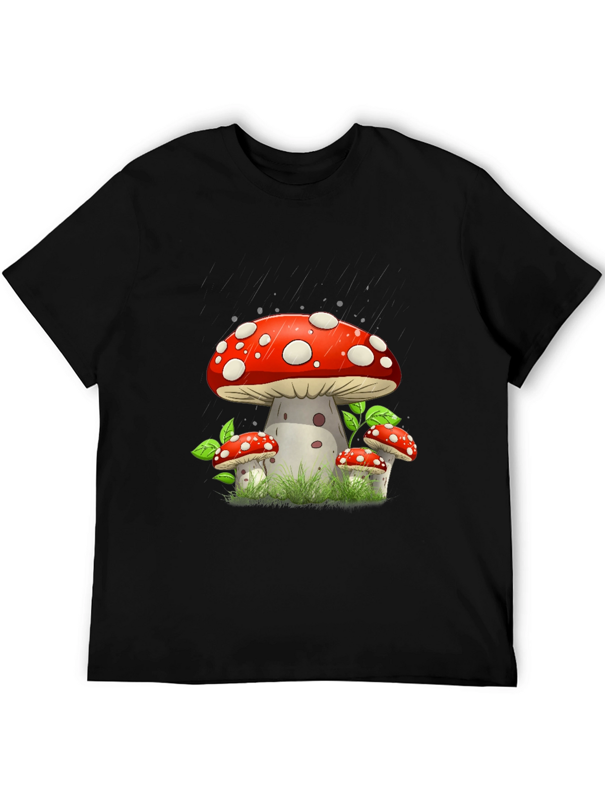 Mushroom Graphic Tee - Funky Style