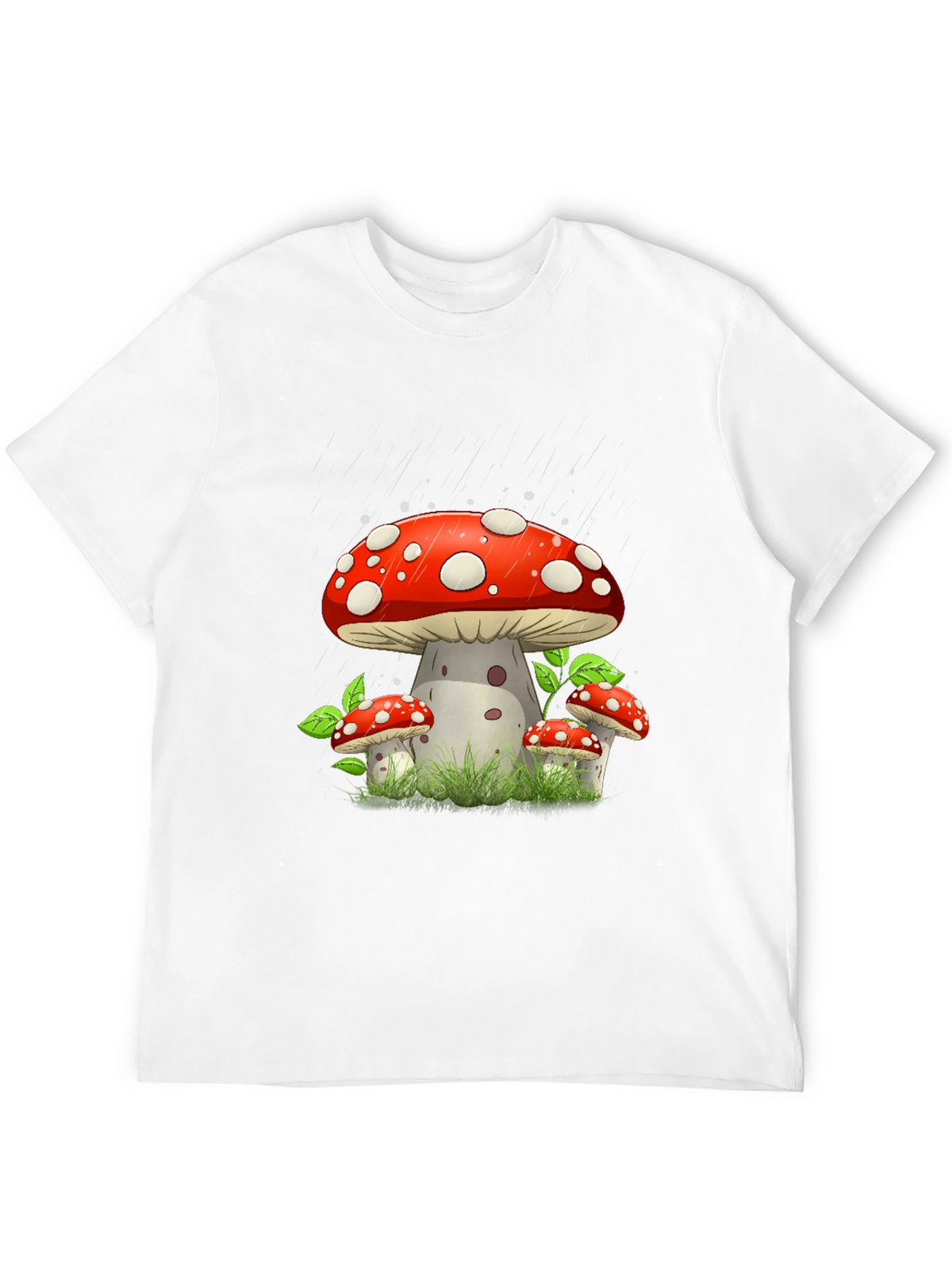 Mushroom Graphic Tee - Funky Style