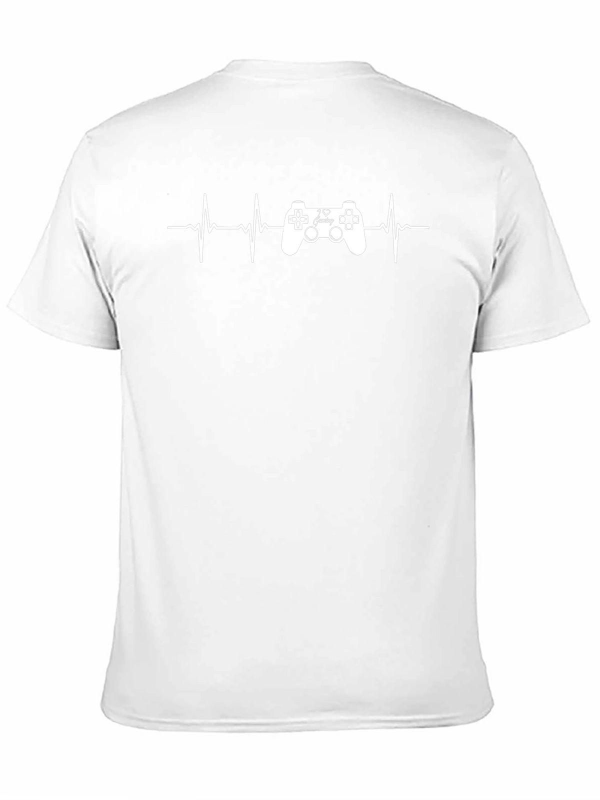 Gamer Heartbeat T-Shirt - Love Gaming Pulse Tee