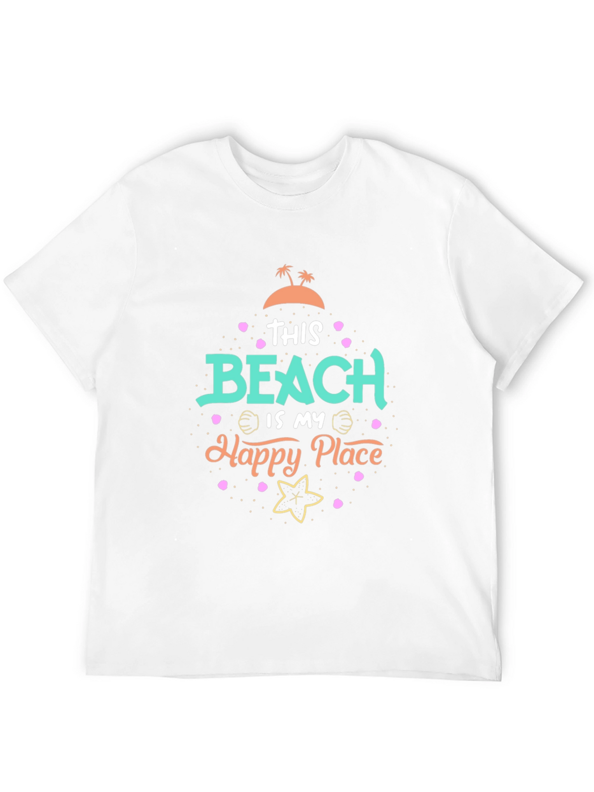 Beach Is My Happy Place Graphic Tee