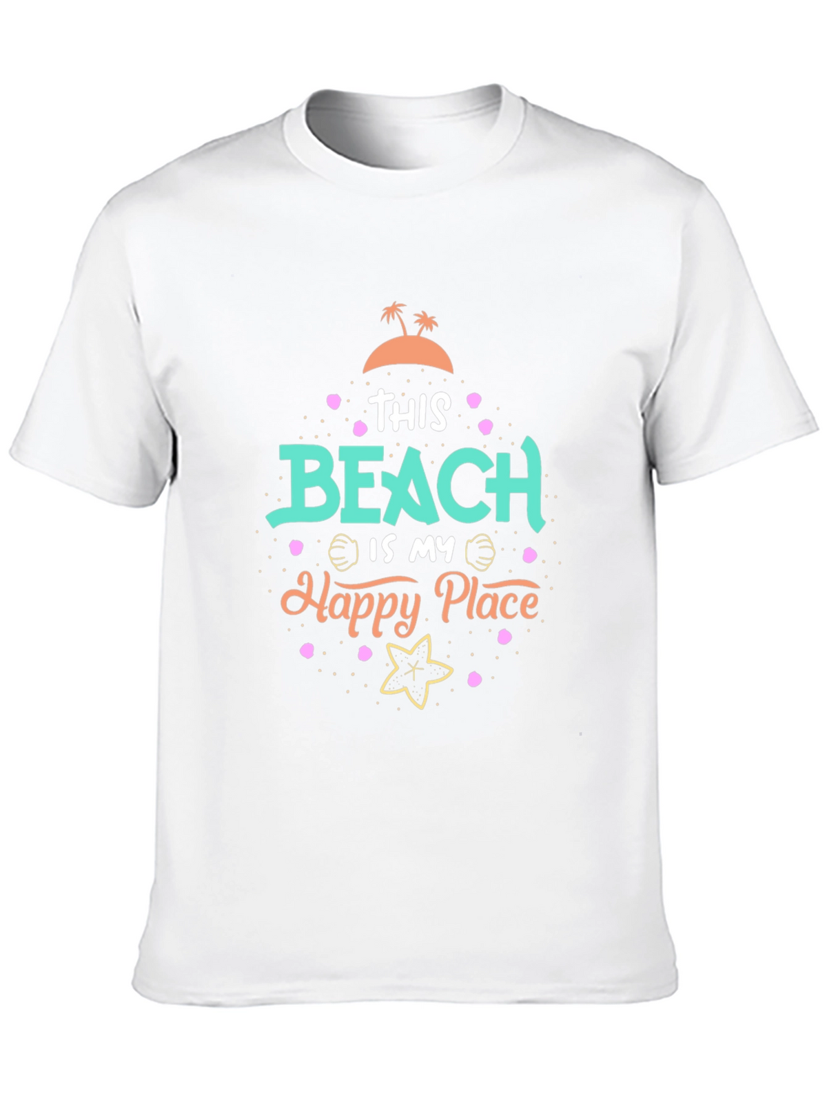 Beach Is My Happy Place Graphic Tee