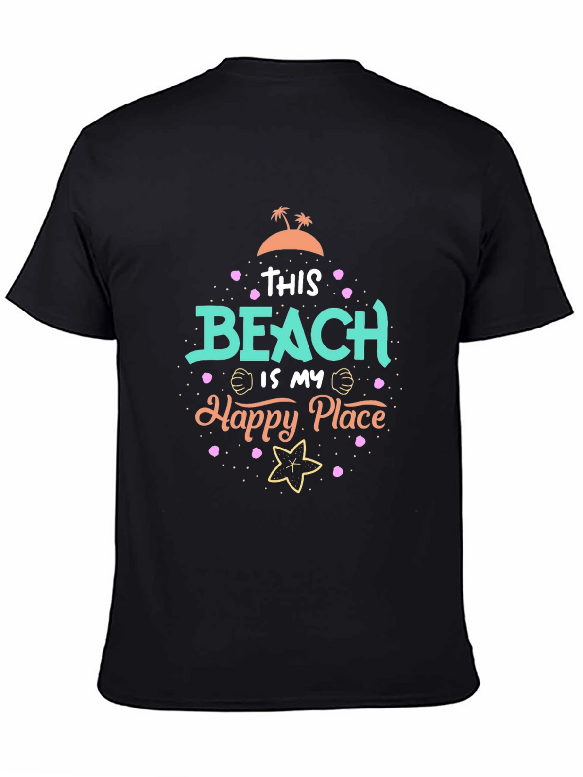 Beach Is My Happy Place Graphic Tee