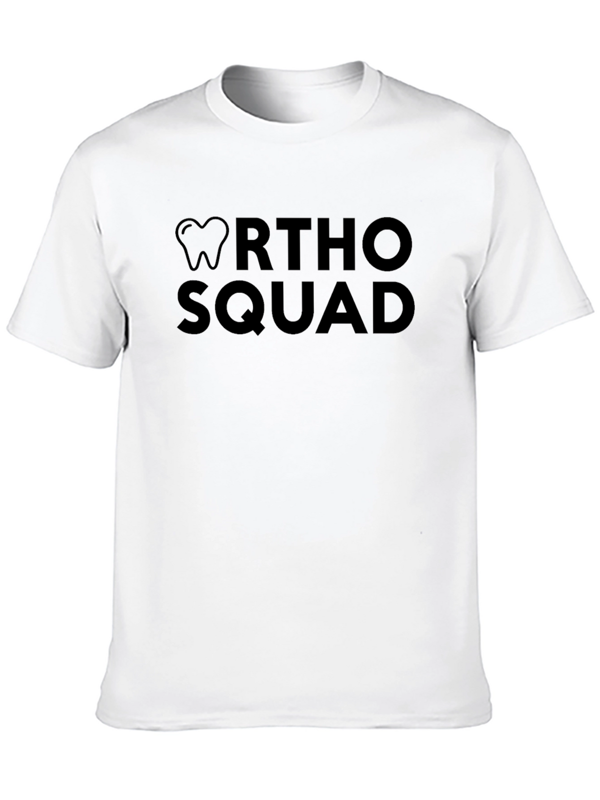 Ortho Squad Black T-Shirt - Dental Support
