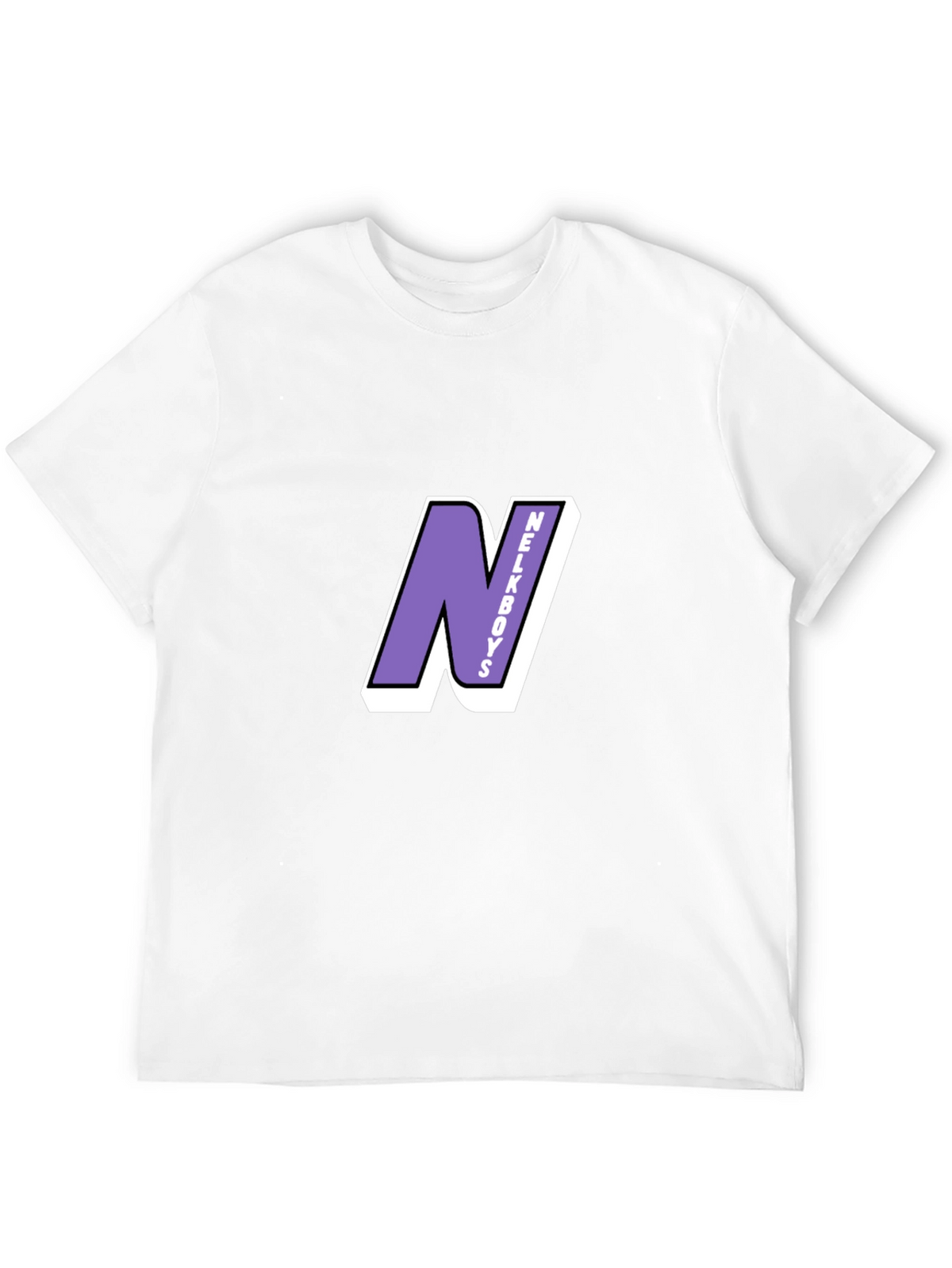 Nelkboys Logo Graphic Black T-Shirt