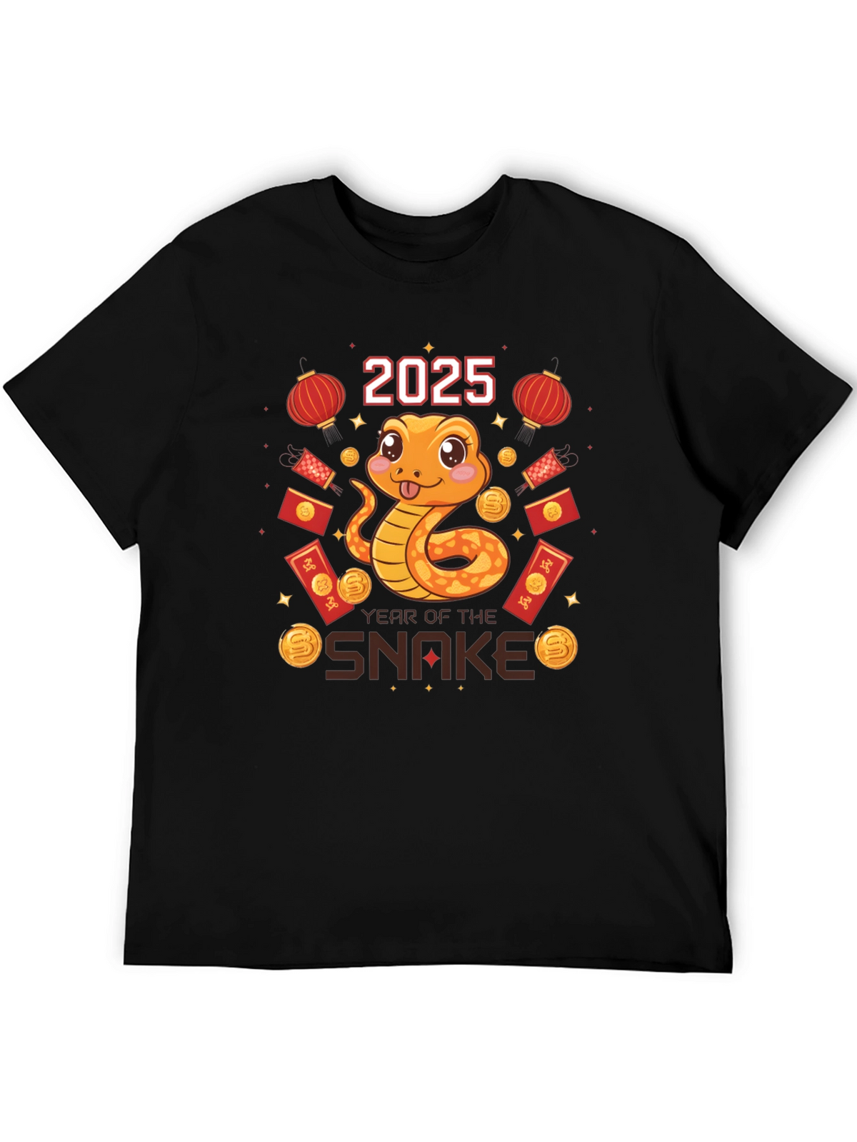 Year of the Snake 2025 Graphic T-Shirt