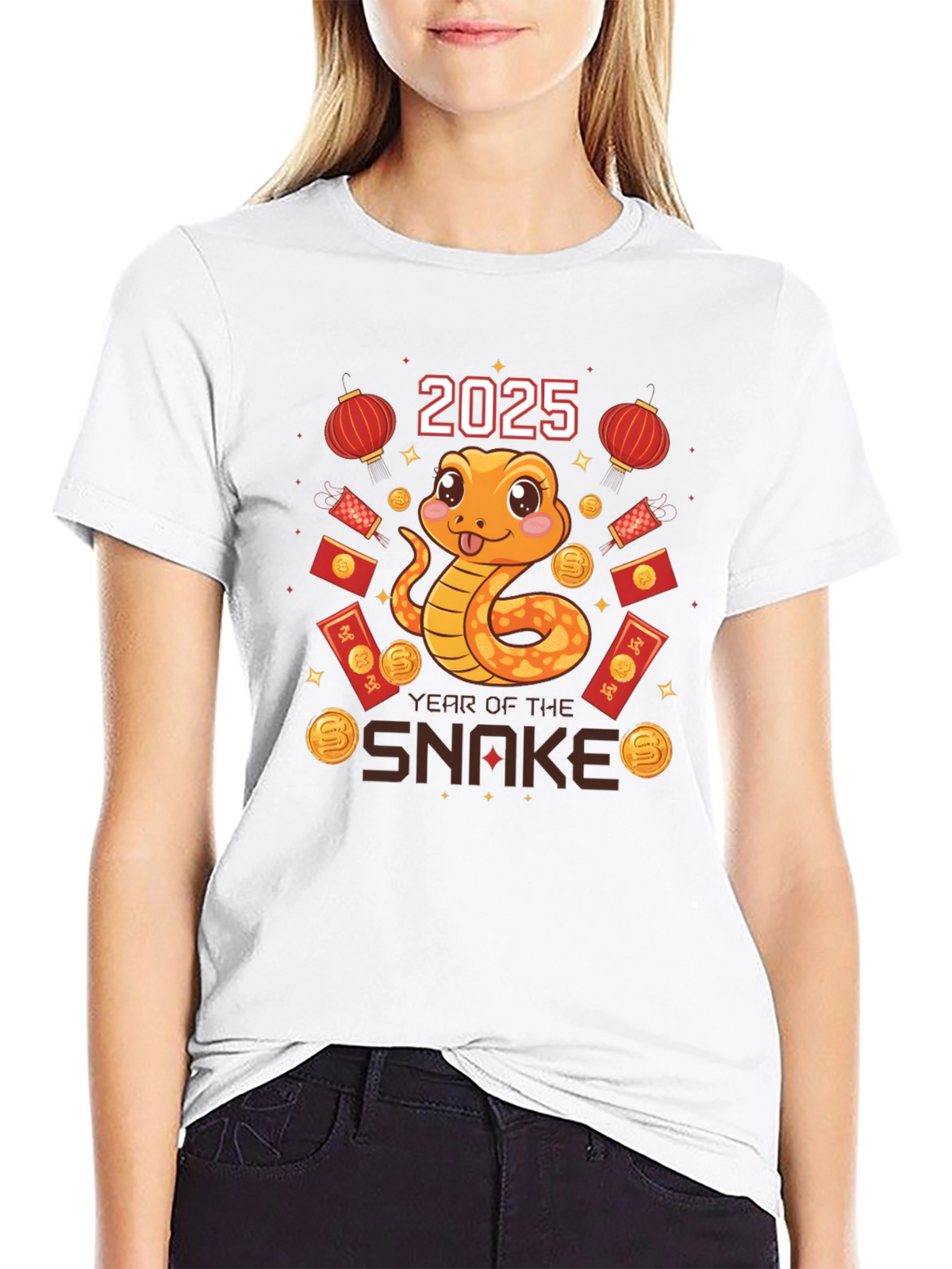 Year of the Snake 2025 Graphic T-Shirt