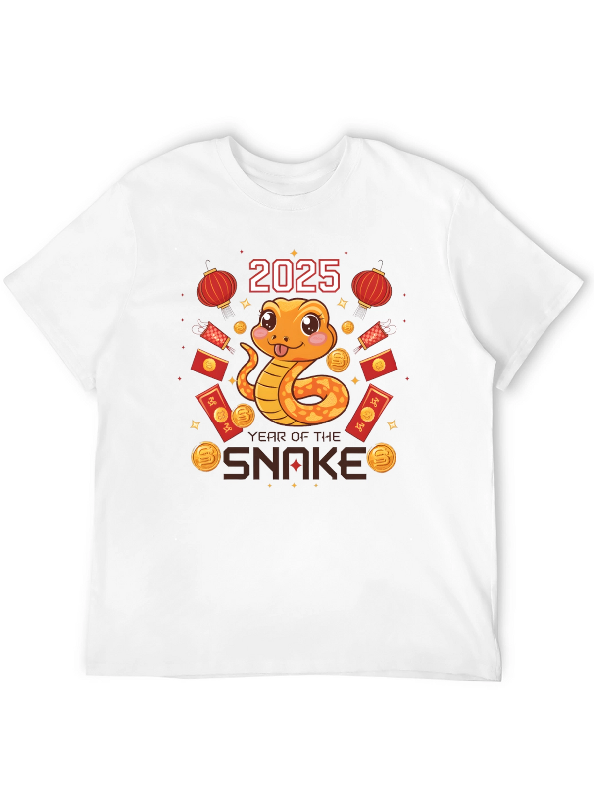 Year of the Snake 2025 Graphic T-Shirt