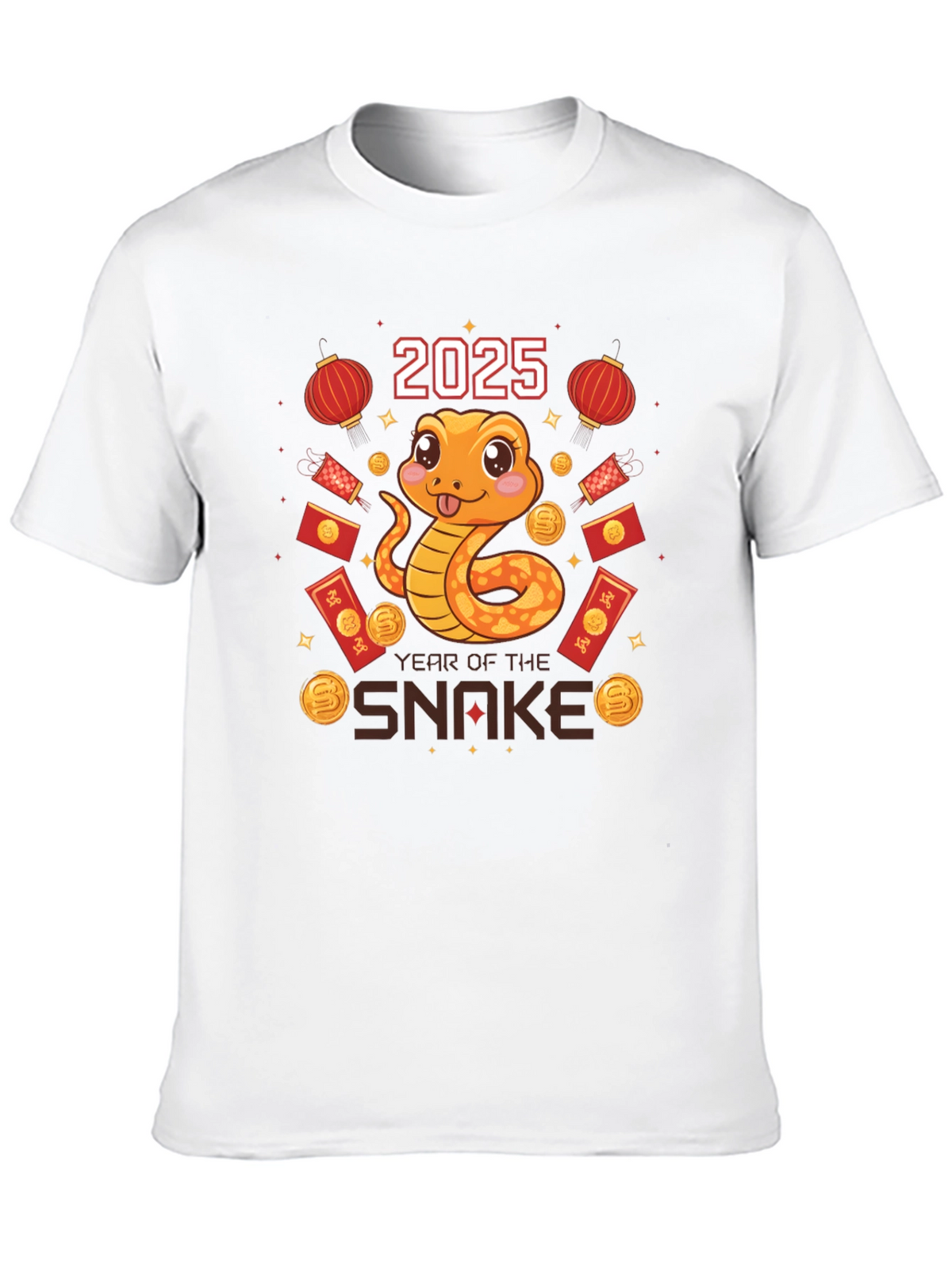 Year of the Snake 2025 Graphic T-Shirt