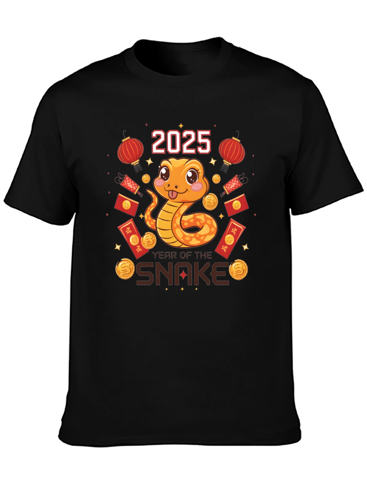 Year of the Snake 2025 Graphic T-Shirt