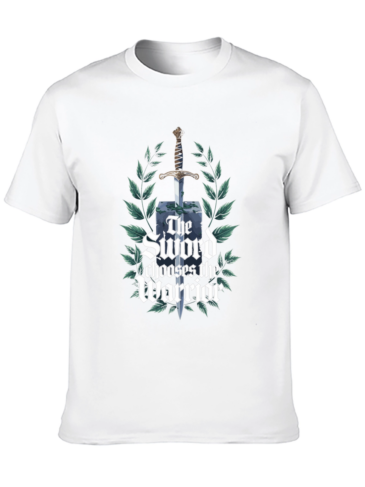 Sword Chooses the Warrior Black T-Shirt