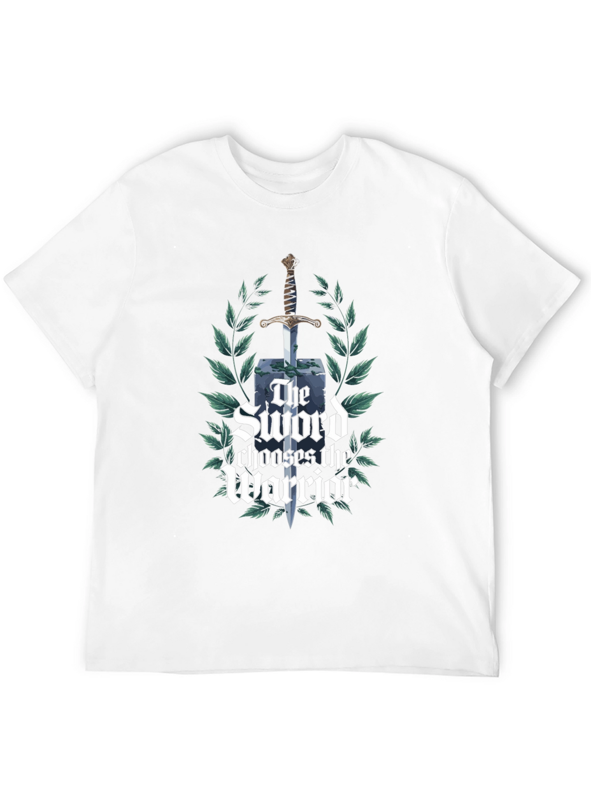 Sword Chooses the Warrior Black T-Shirt