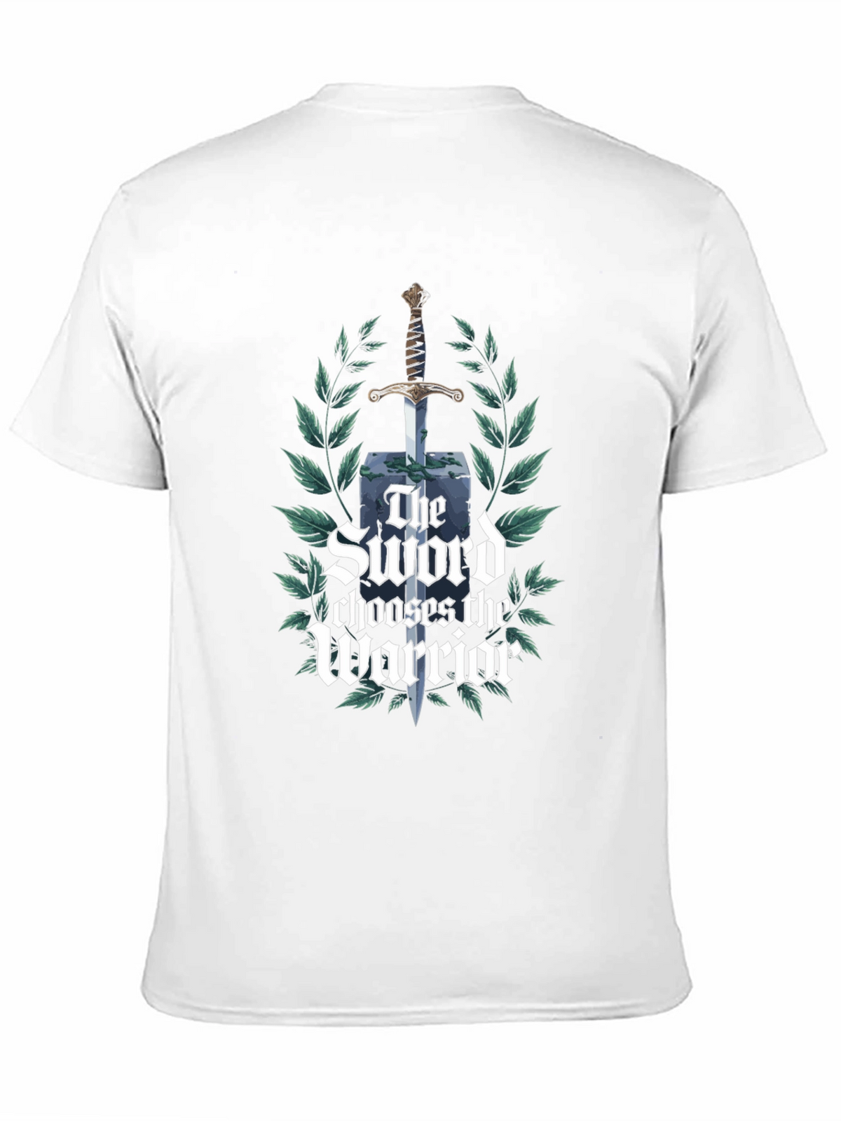 Sword Chooses the Warrior Black T-Shirt
