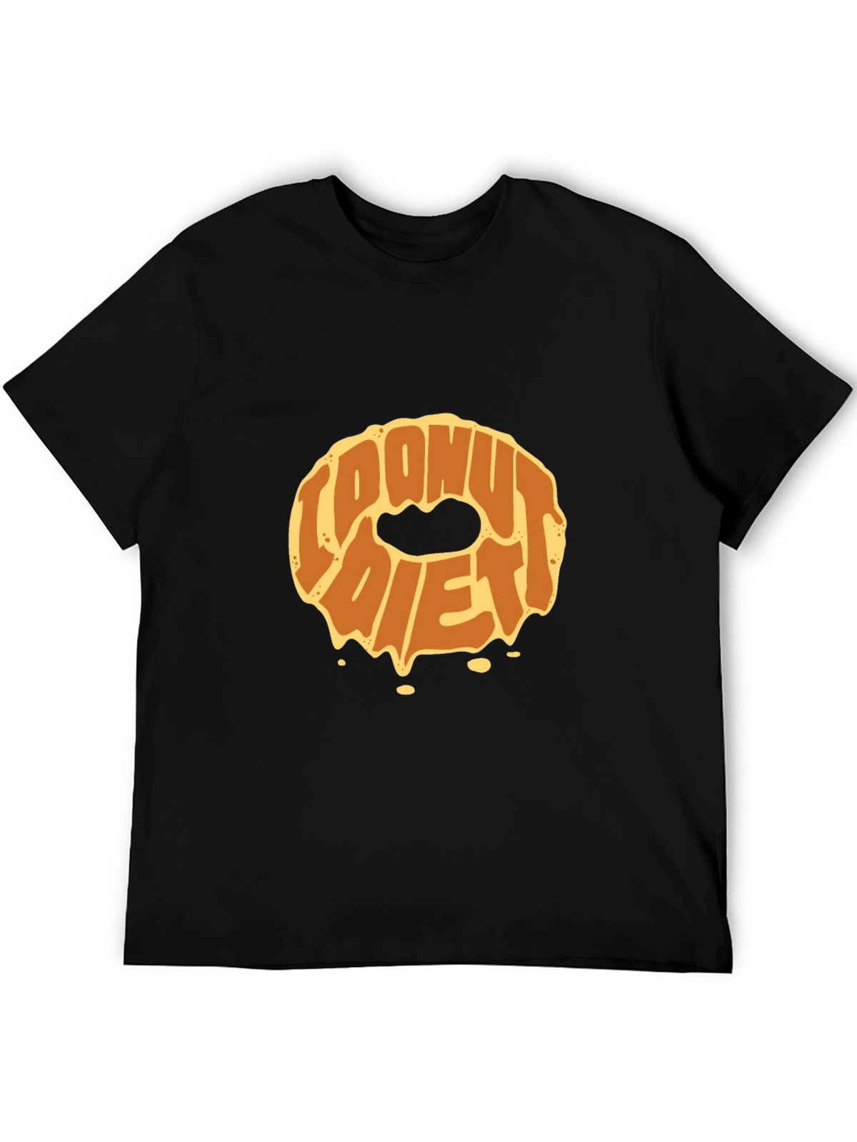 Donut Diet Graphic T-Shirt - Funny Foodie Tee