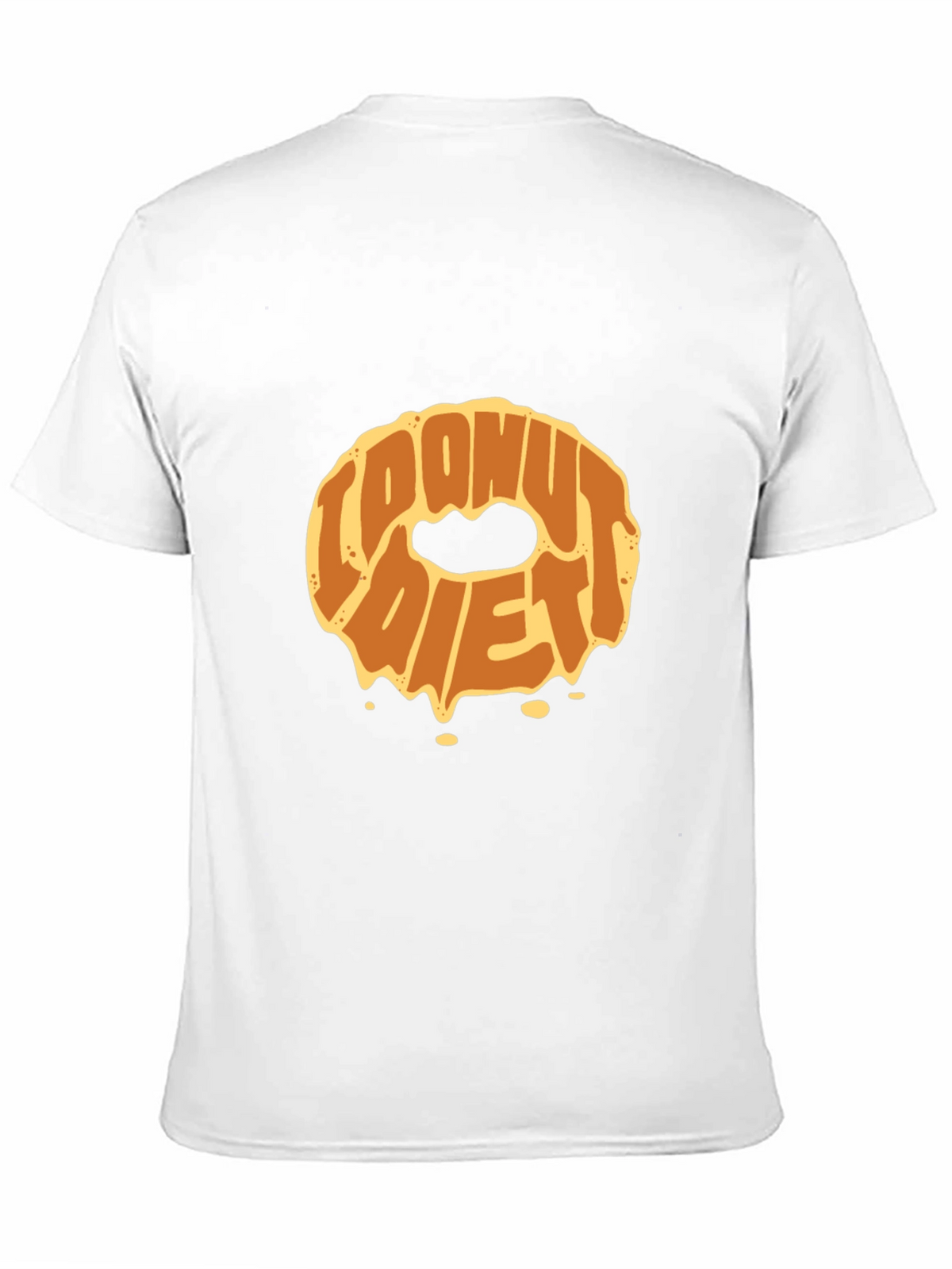 Donut Diet Graphic T-Shirt - Funny Foodie Tee