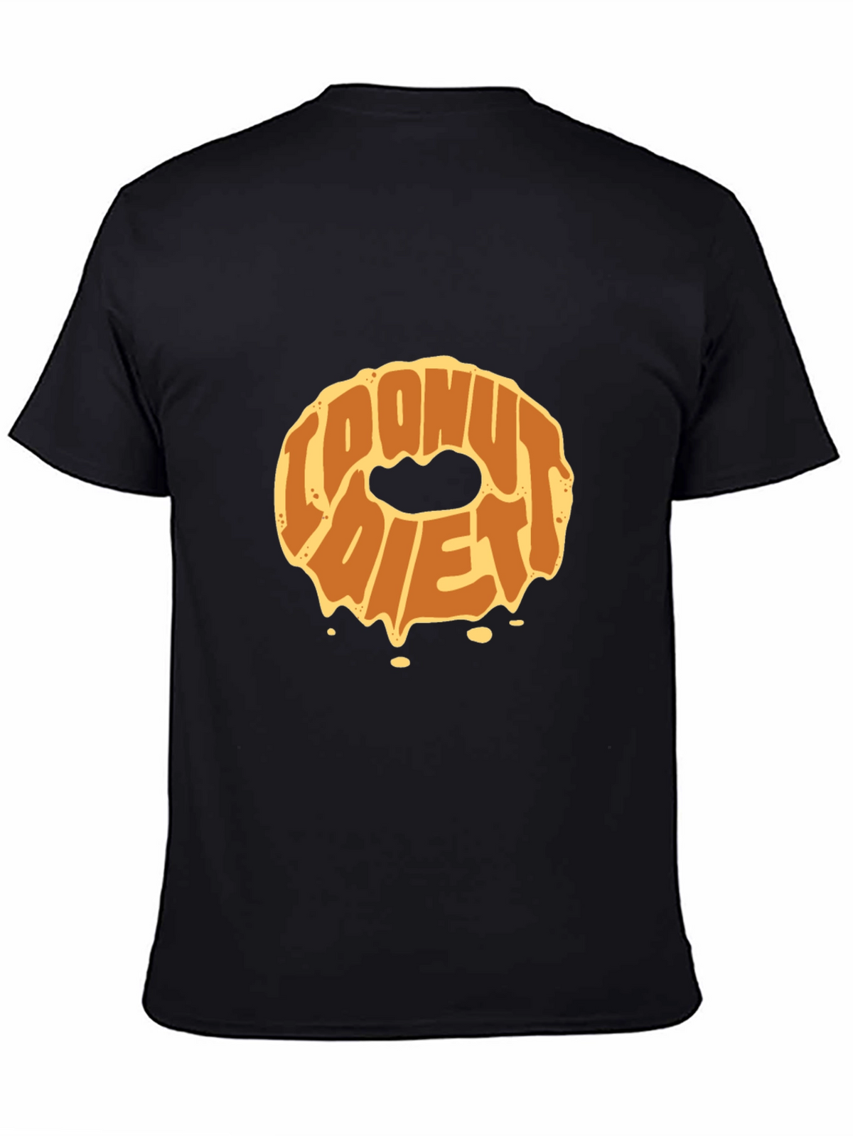 Donut Diet Graphic T-Shirt - Funny Foodie Tee