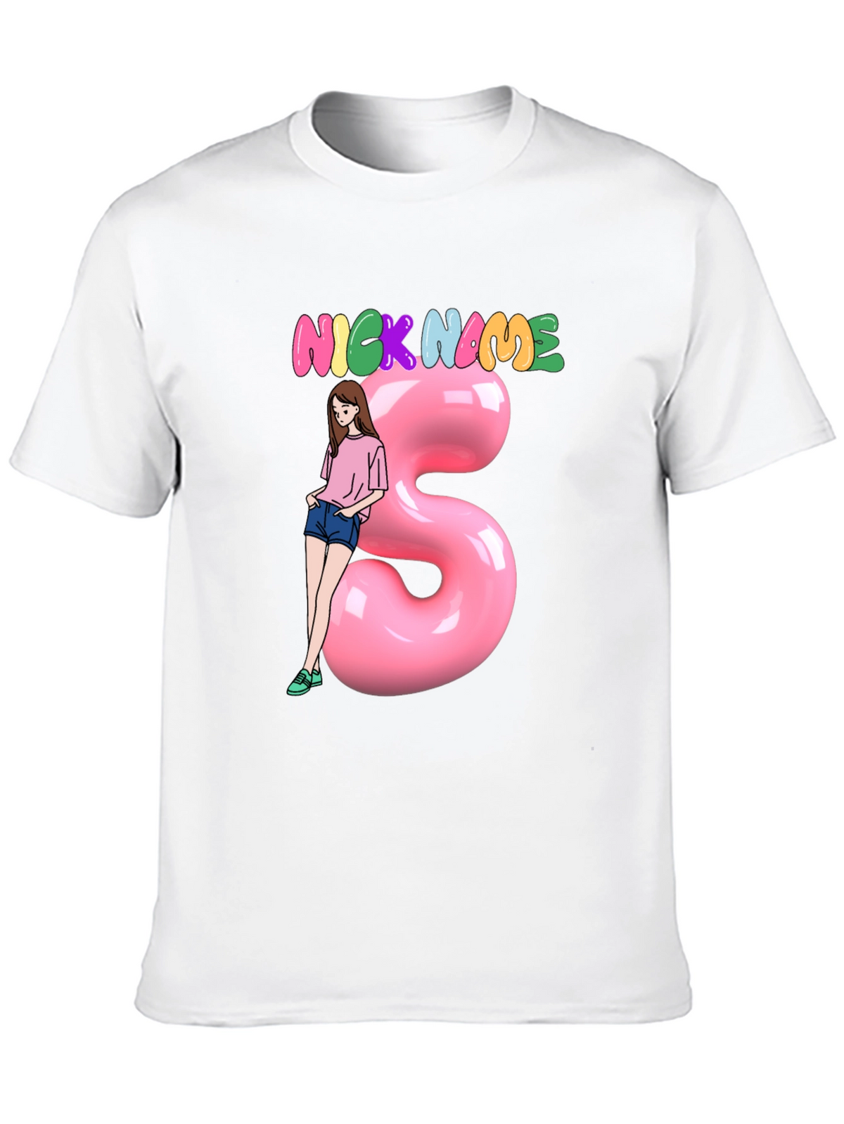 Nickname Girl Graphic T-Shirt - Unisex