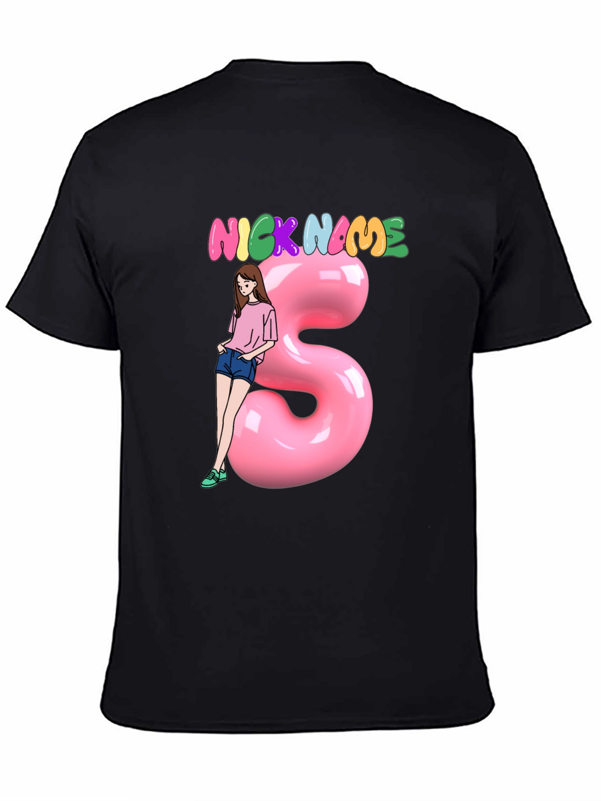 Nickname Girl Graphic T-Shirt - Unisex
