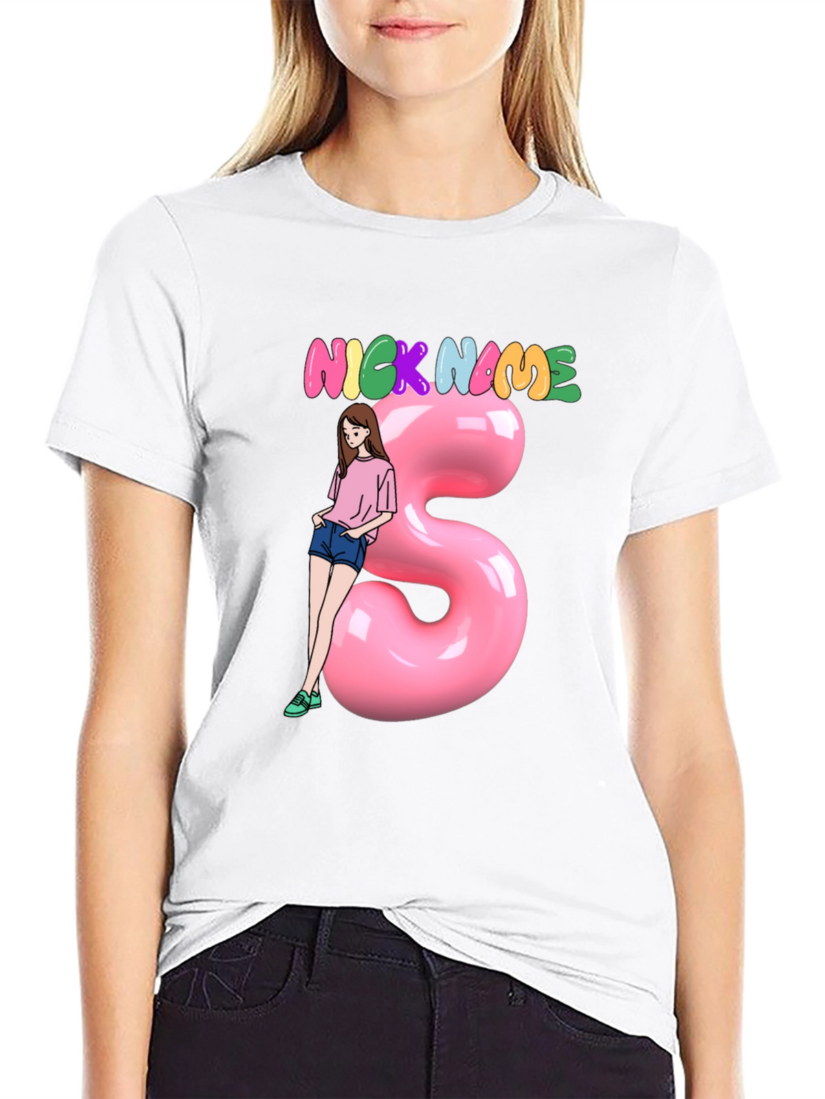 Nickname Girl Graphic T-Shirt - Unisex