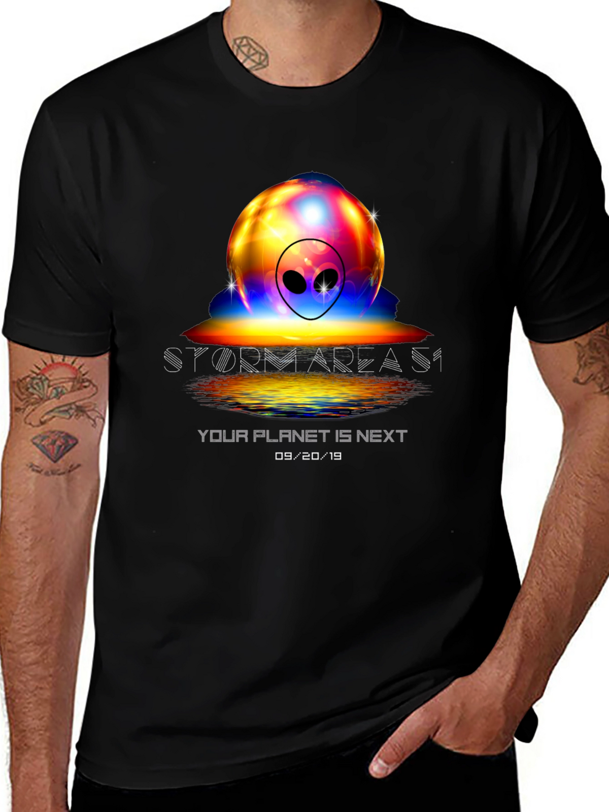 Storm Area 51 Alien T-Shirt
