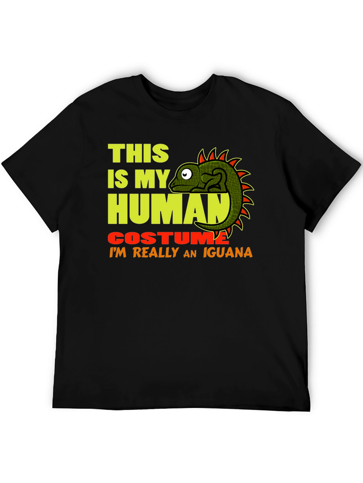 Human Costume Iguana T-Shirt