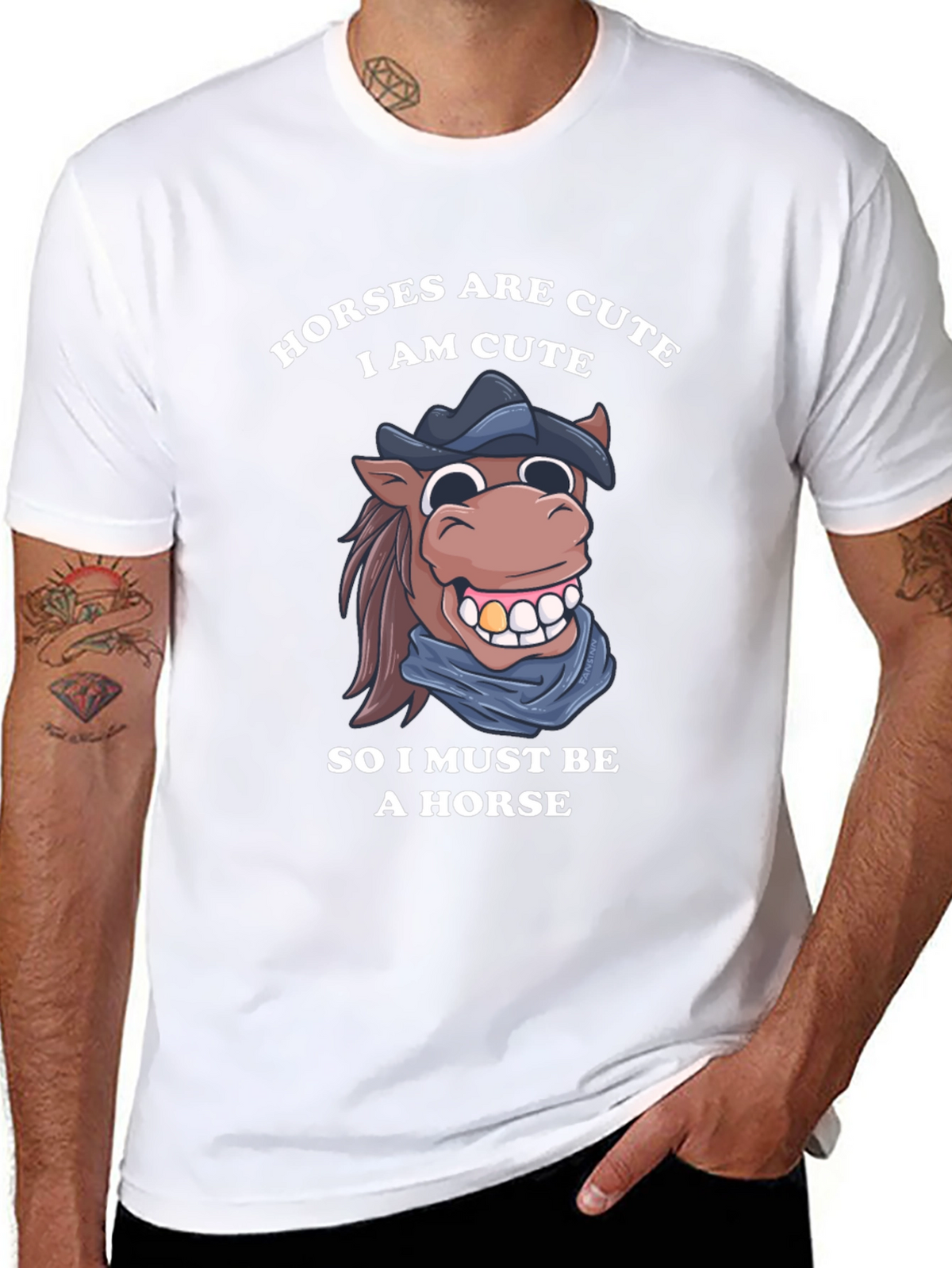 Cute Horse T-Shirt - Horses are Cute
