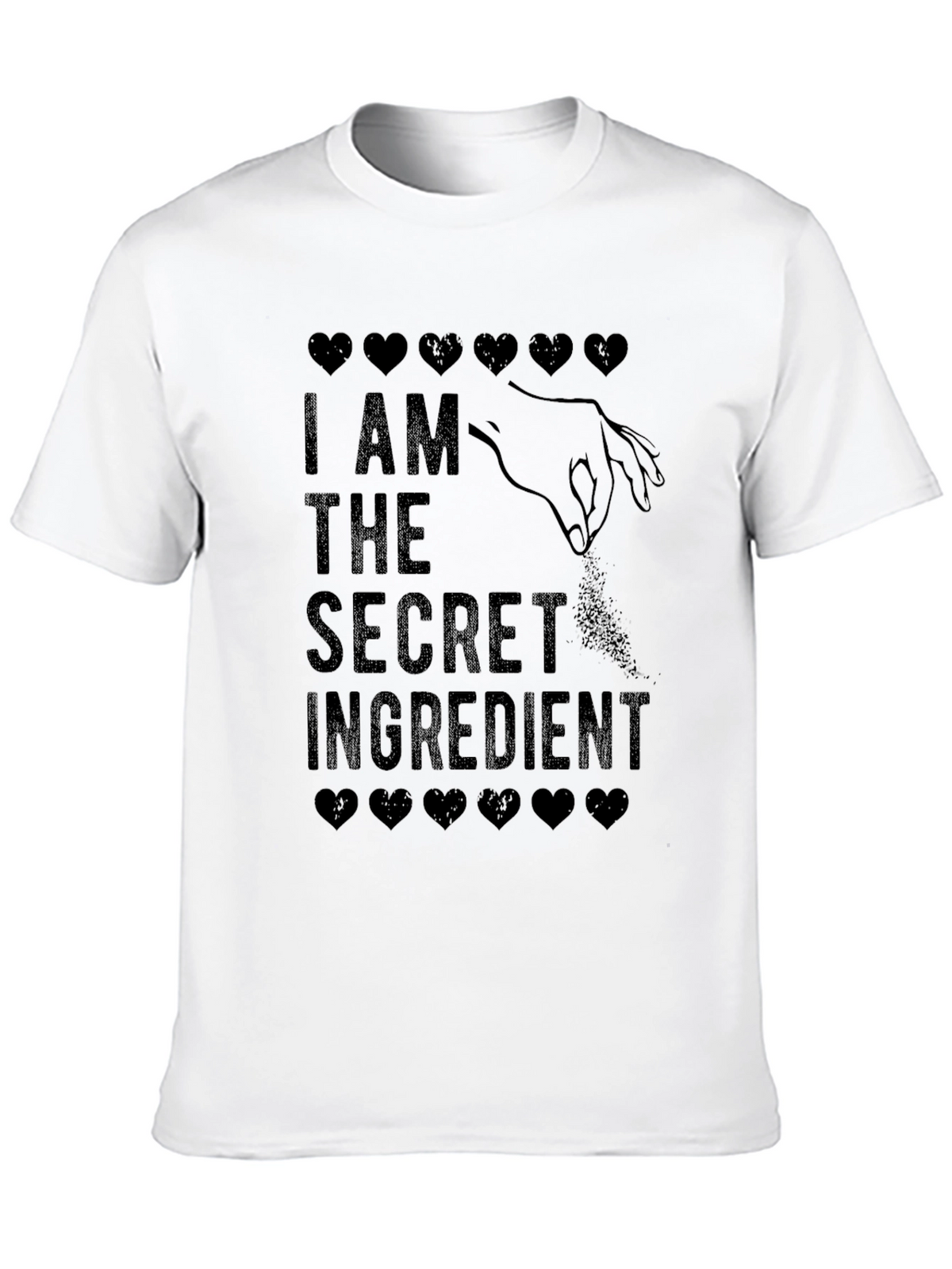Secret Ingredient Mens Black T-Shirt