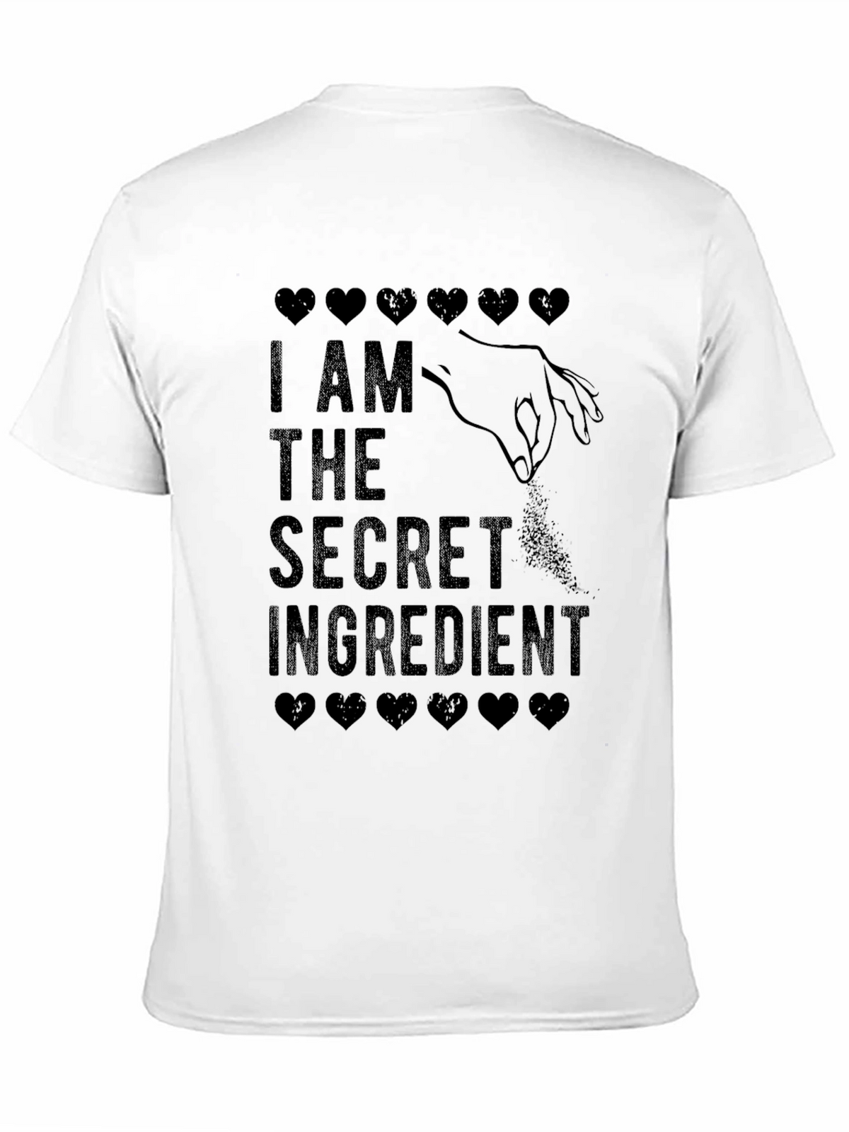 Secret Ingredient Mens Black T-Shirt