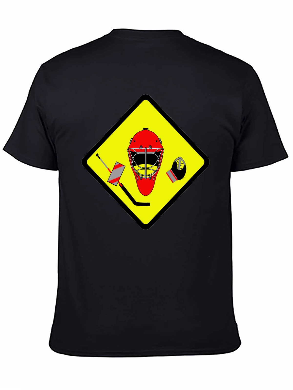 Hockey Goalie Warning T-Shirt