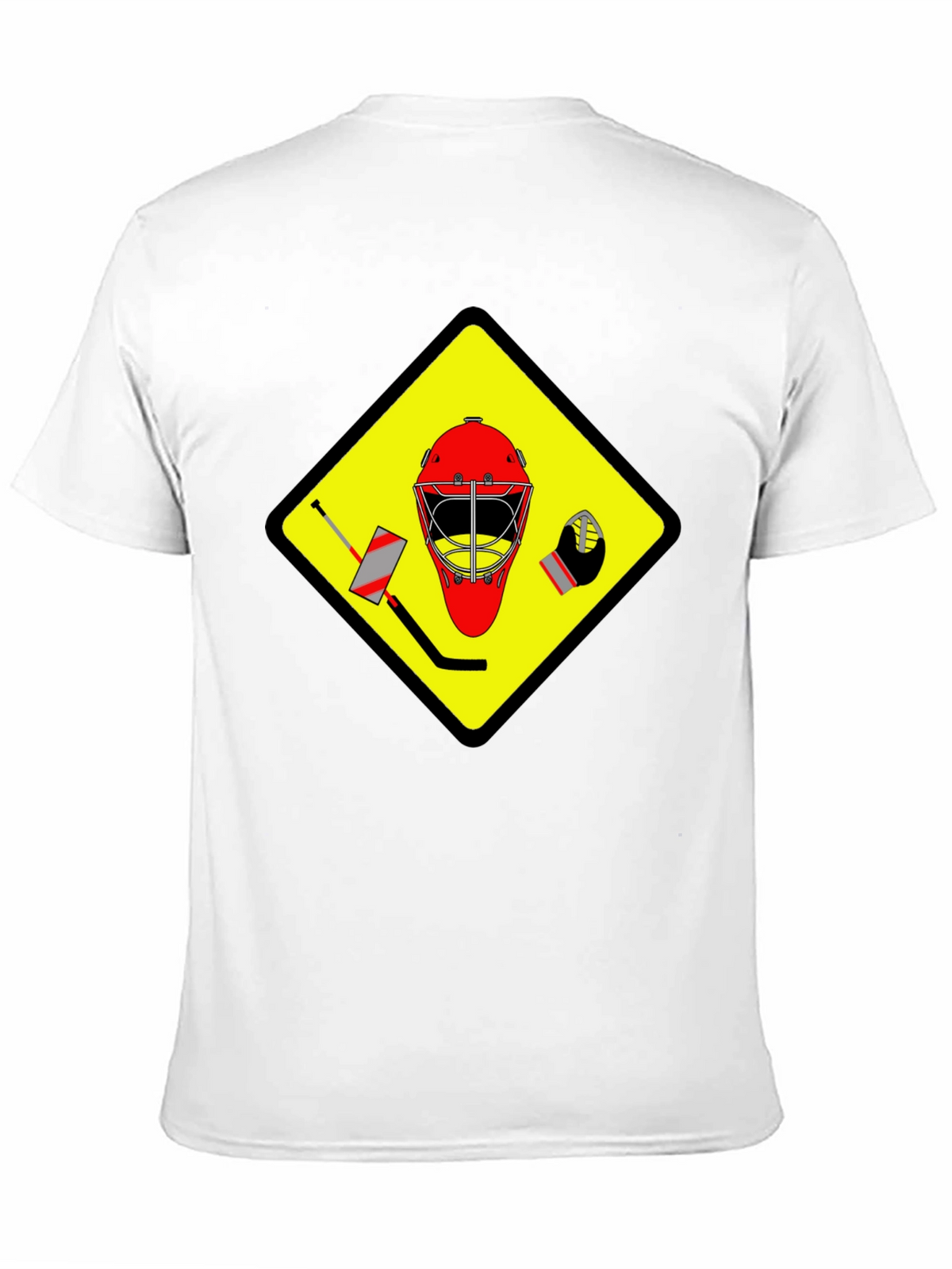 Hockey Goalie Warning T-Shirt