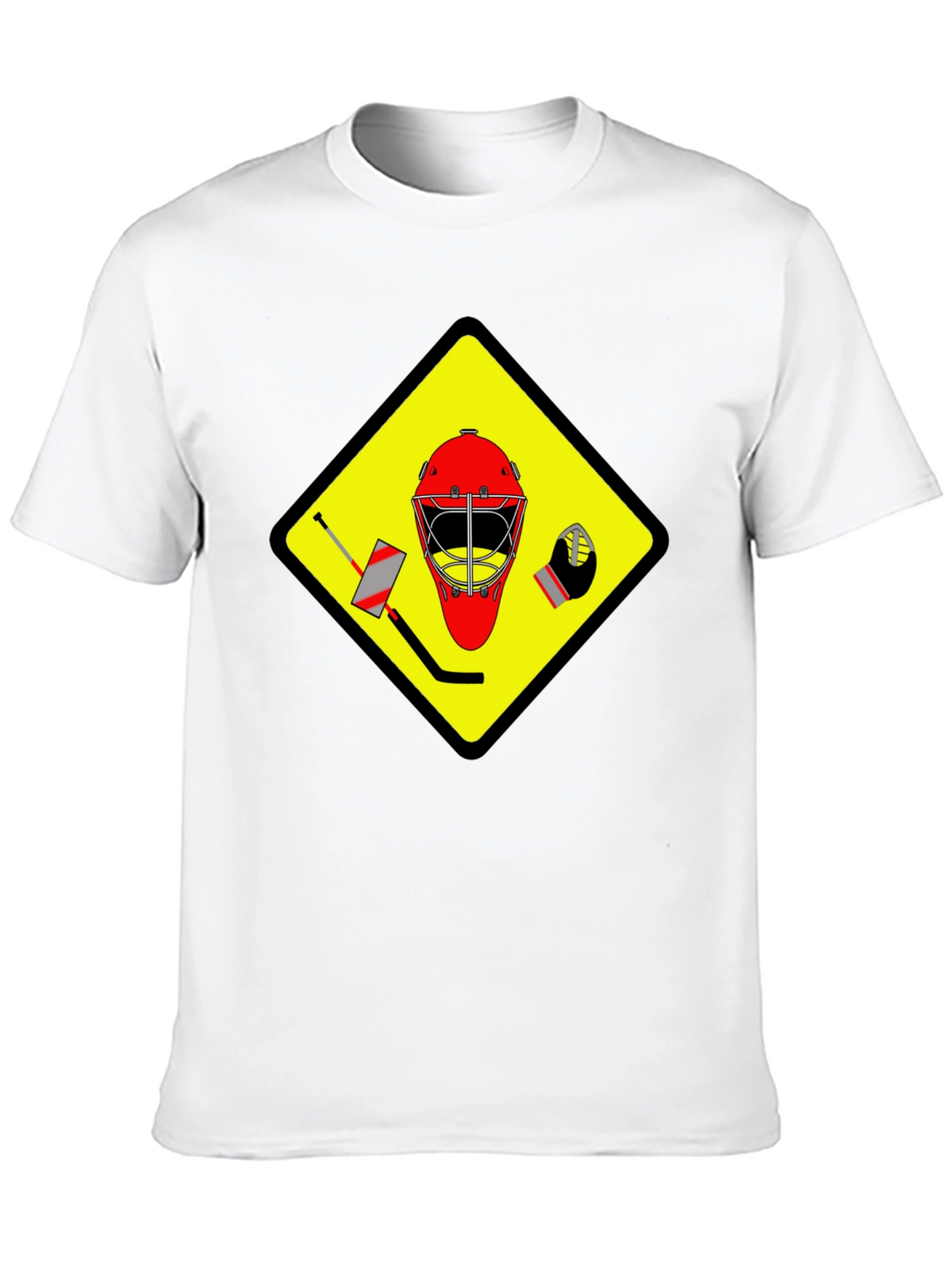 Hockey Goalie Warning T-Shirt