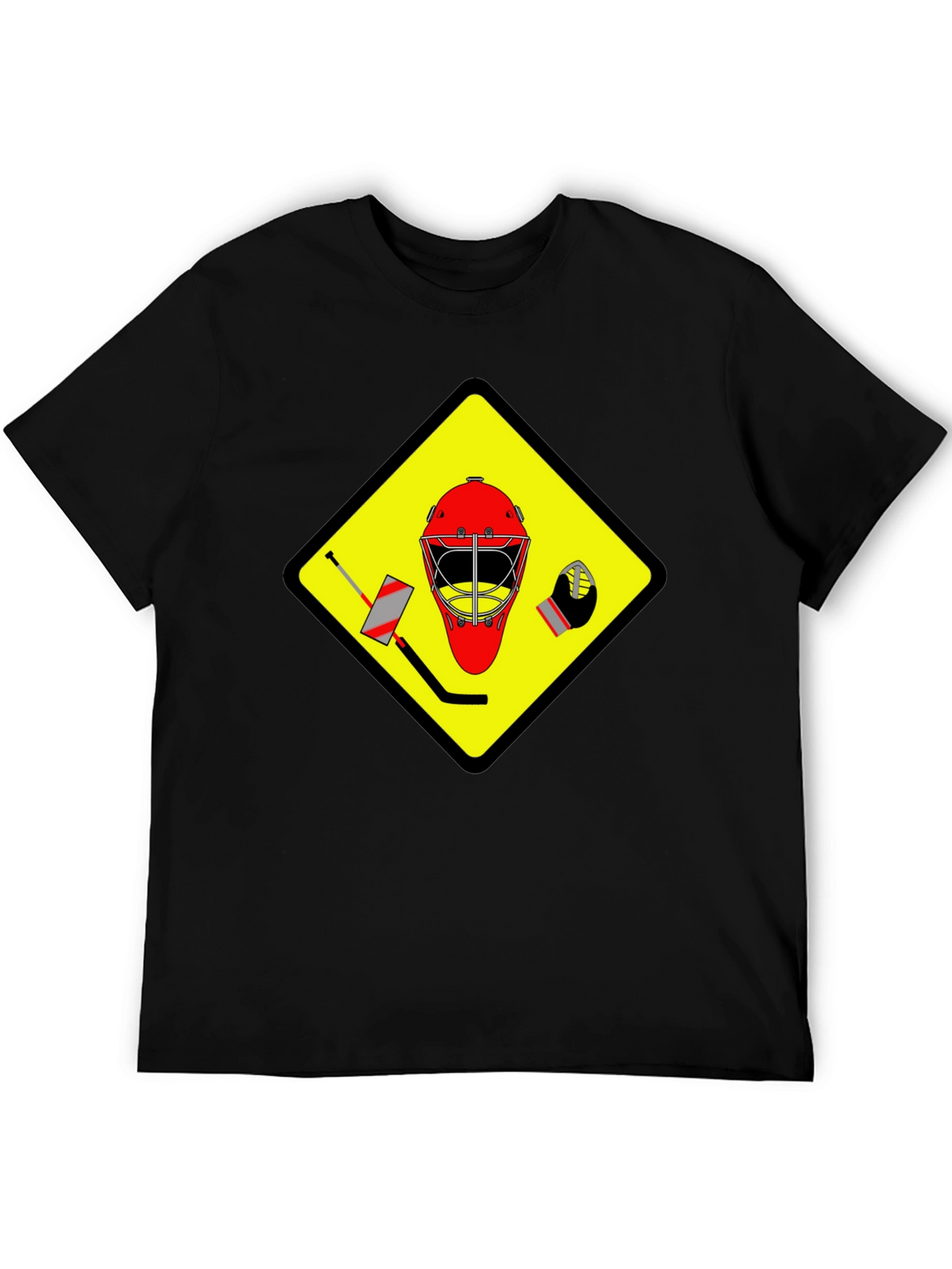 Hockey Goalie Warning T-Shirt