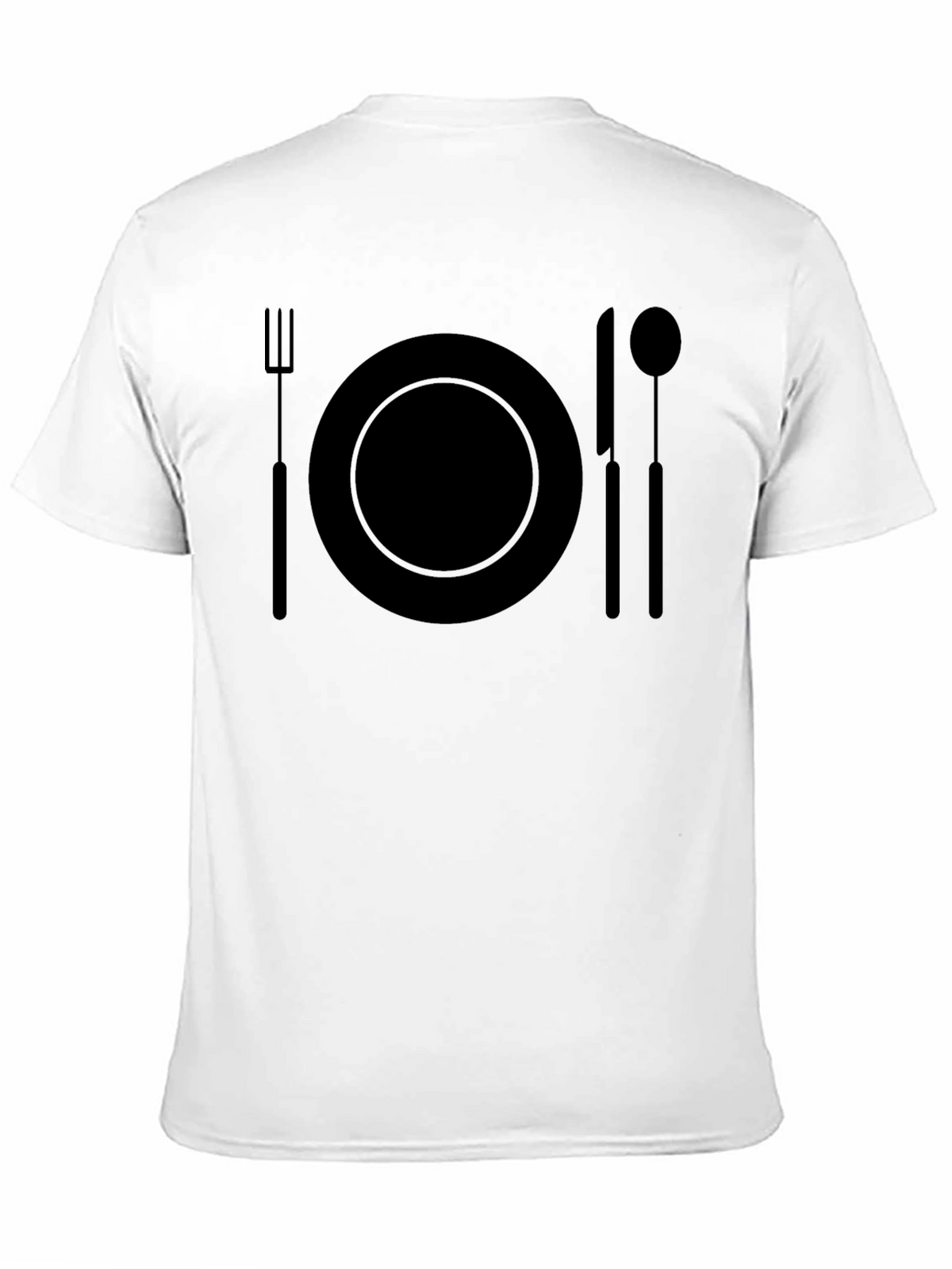 Dinner Time T-Shirt - Black Graphic Tee