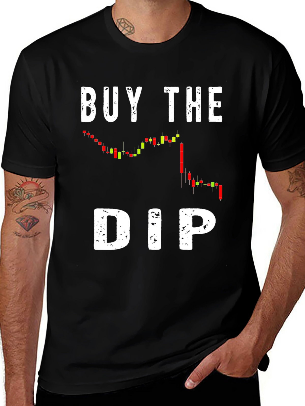 Buy the Dip Stock Market T-Shirt