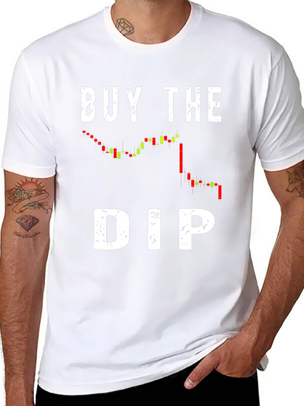 Buy the Dip Stock Market T-Shirt
