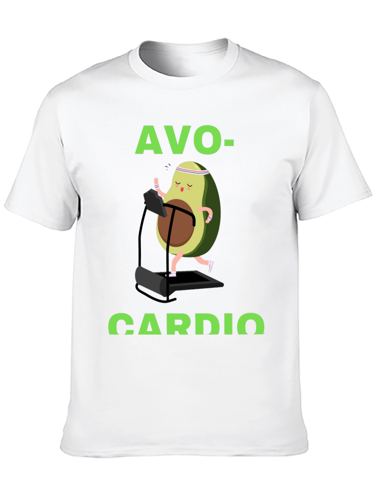 Avo-Cardio Black Graphic T-Shirt