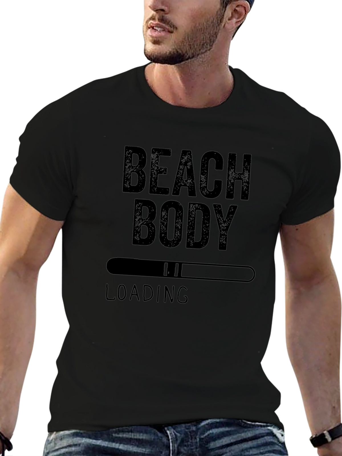 Beach Body Loading T-Shirt - Mens Graphic Tee