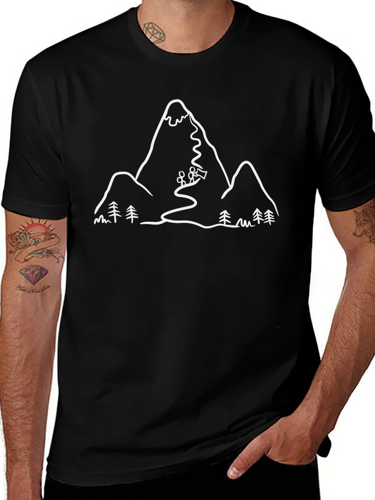 Mountain Adventure T-Shirt - Black