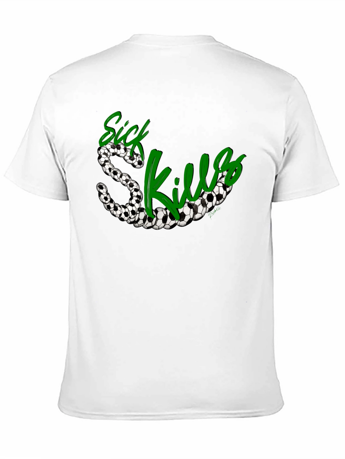 Sick Skills Soccer Ball Graphic T-Shirt