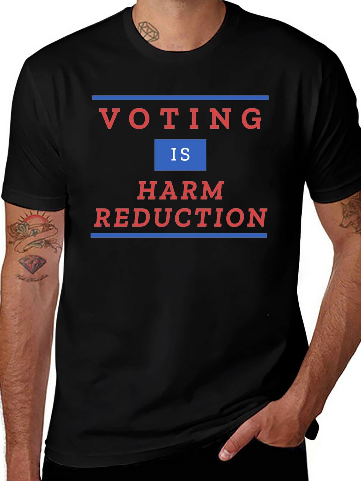 Voting is Harm Reduction T-Shirt