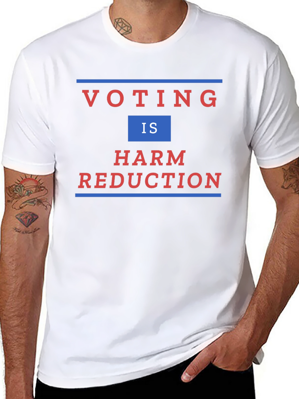 Voting is Harm Reduction T-Shirt