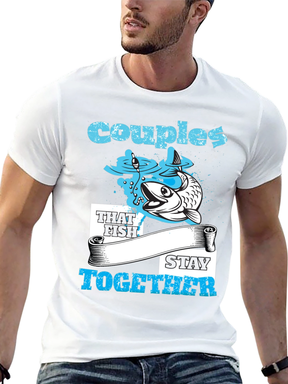 Couples That Fish Stay Together T-Shirt