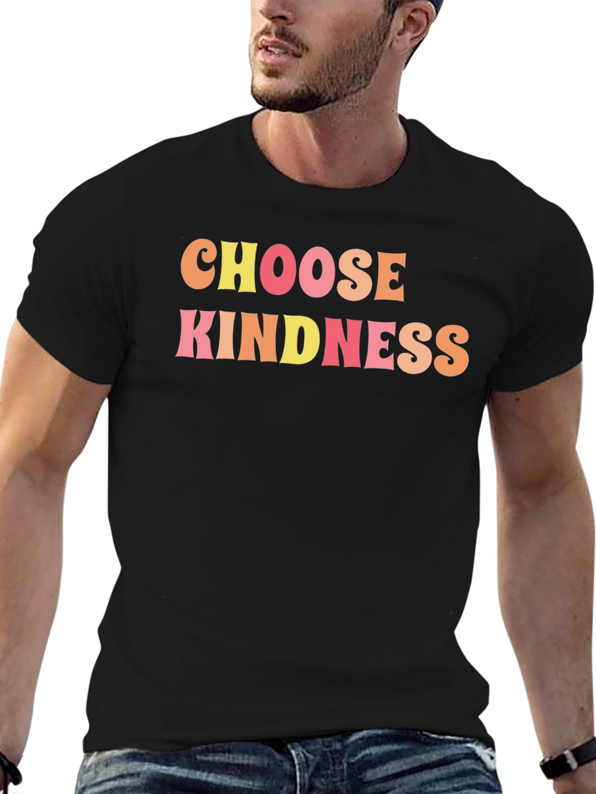 Choose Kindness Graphic Tee - Black